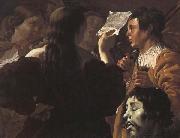 David Praised by the Israelite Women Hendrick the Brugghen